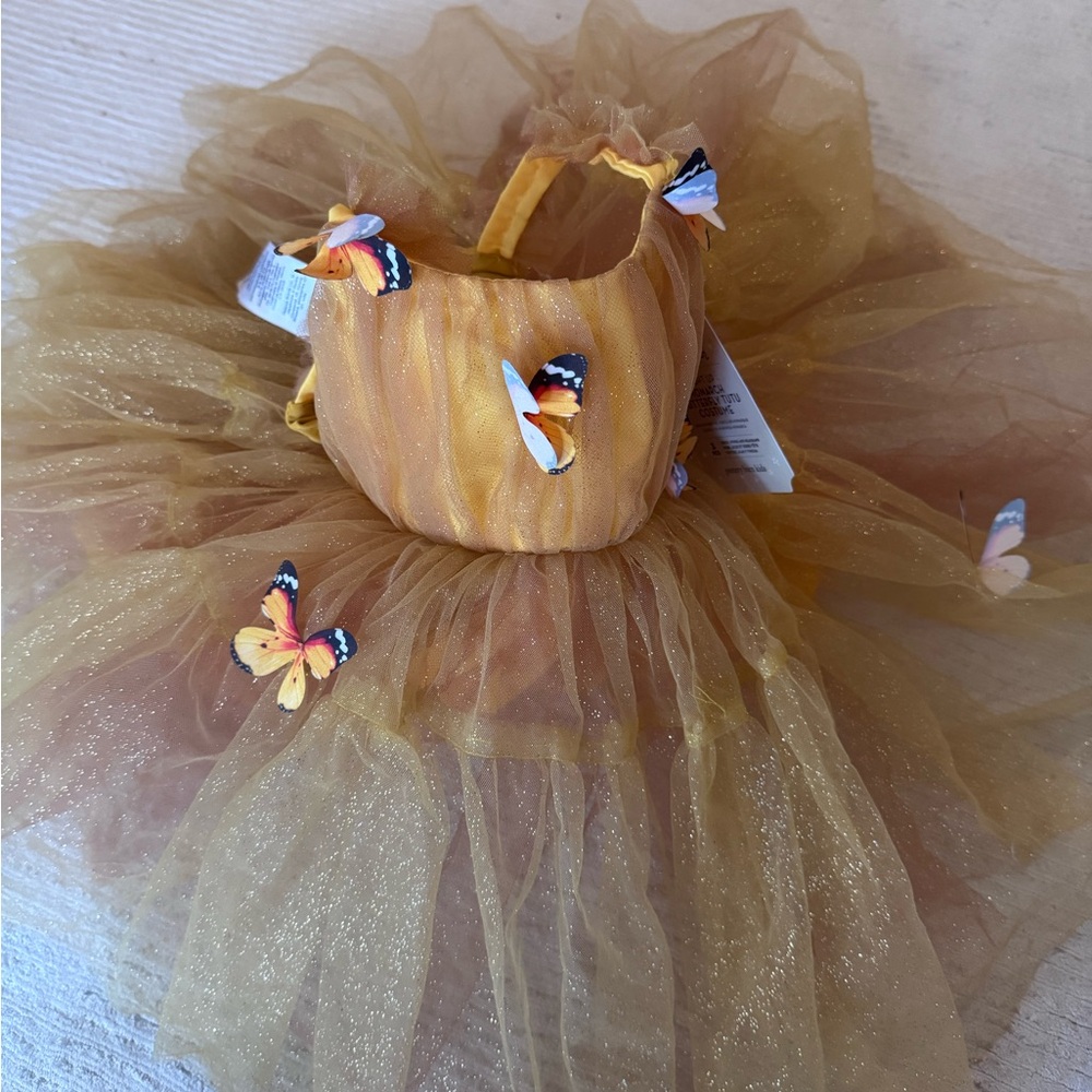 Pottery Barn Kids Light Up Monarch Butterfly Tutu Costume